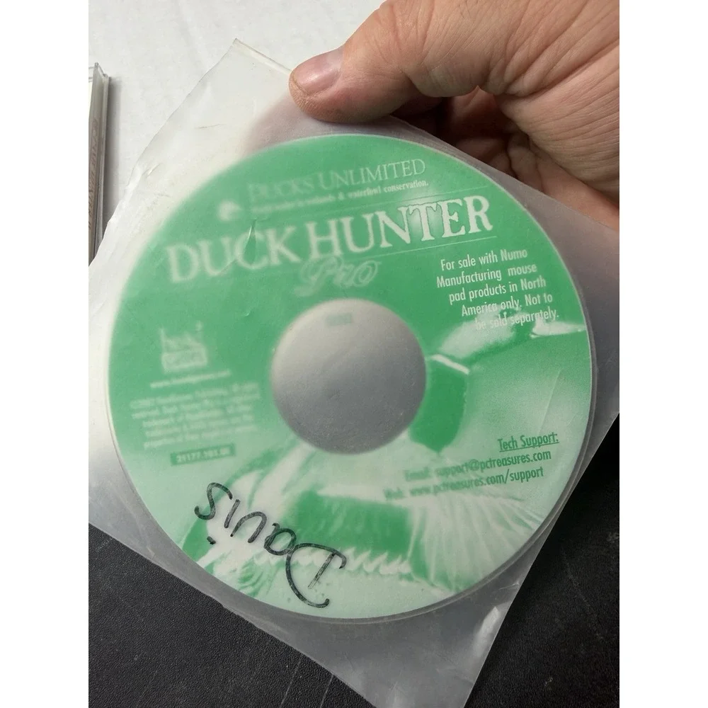 90s computer games lot of 3: 3D Dinosaur, Duck Hunter Pro, Big Game Hunter
